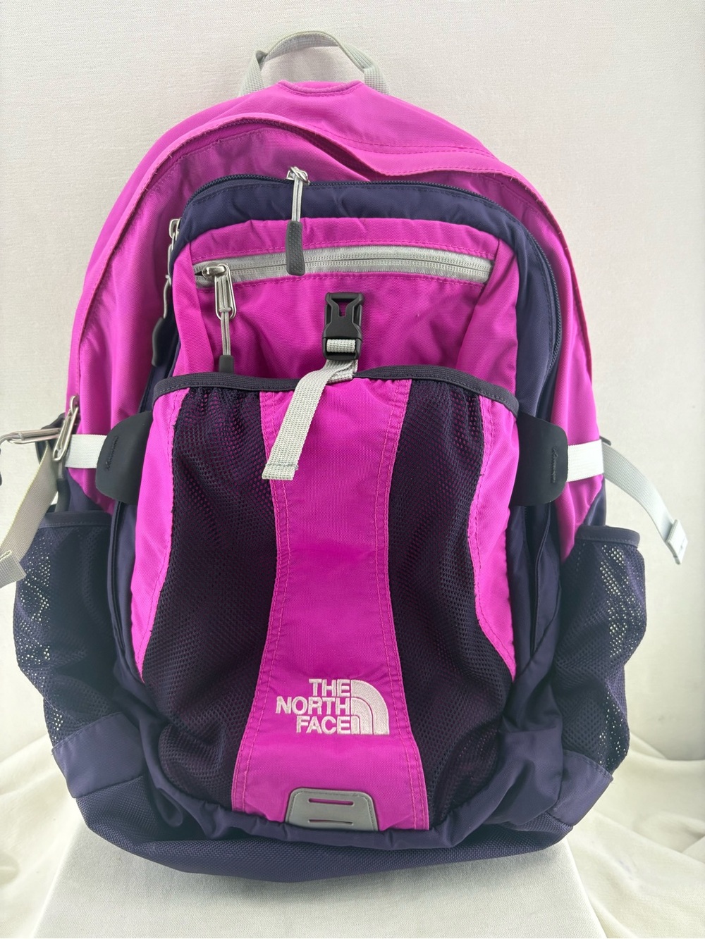 The North Face Magenta and Dark Purple Daypack
